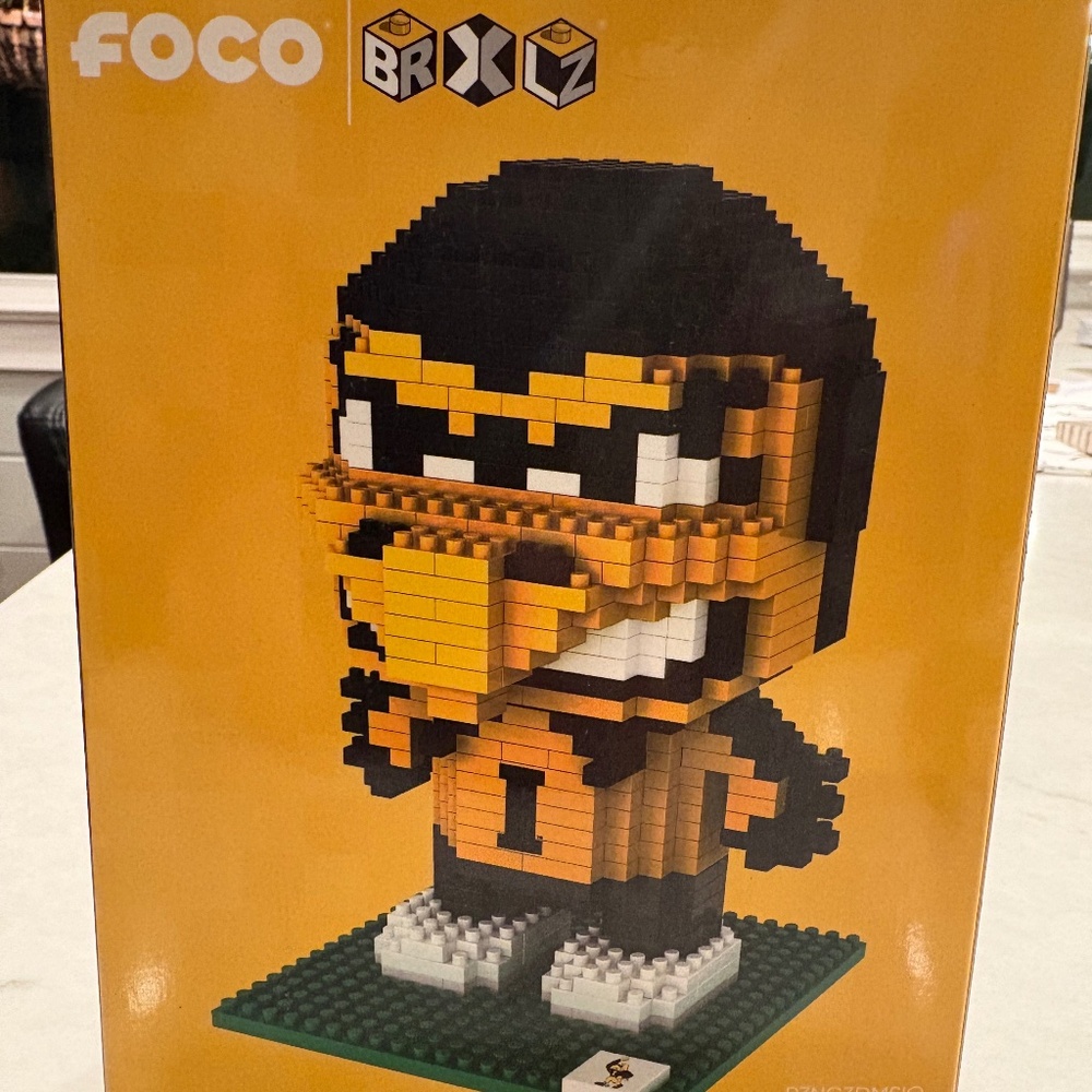 FOCO BRXLZ HERKEY THE HAWK IOWA HAWKEYES MASCOT; New in Box, Still Sealed